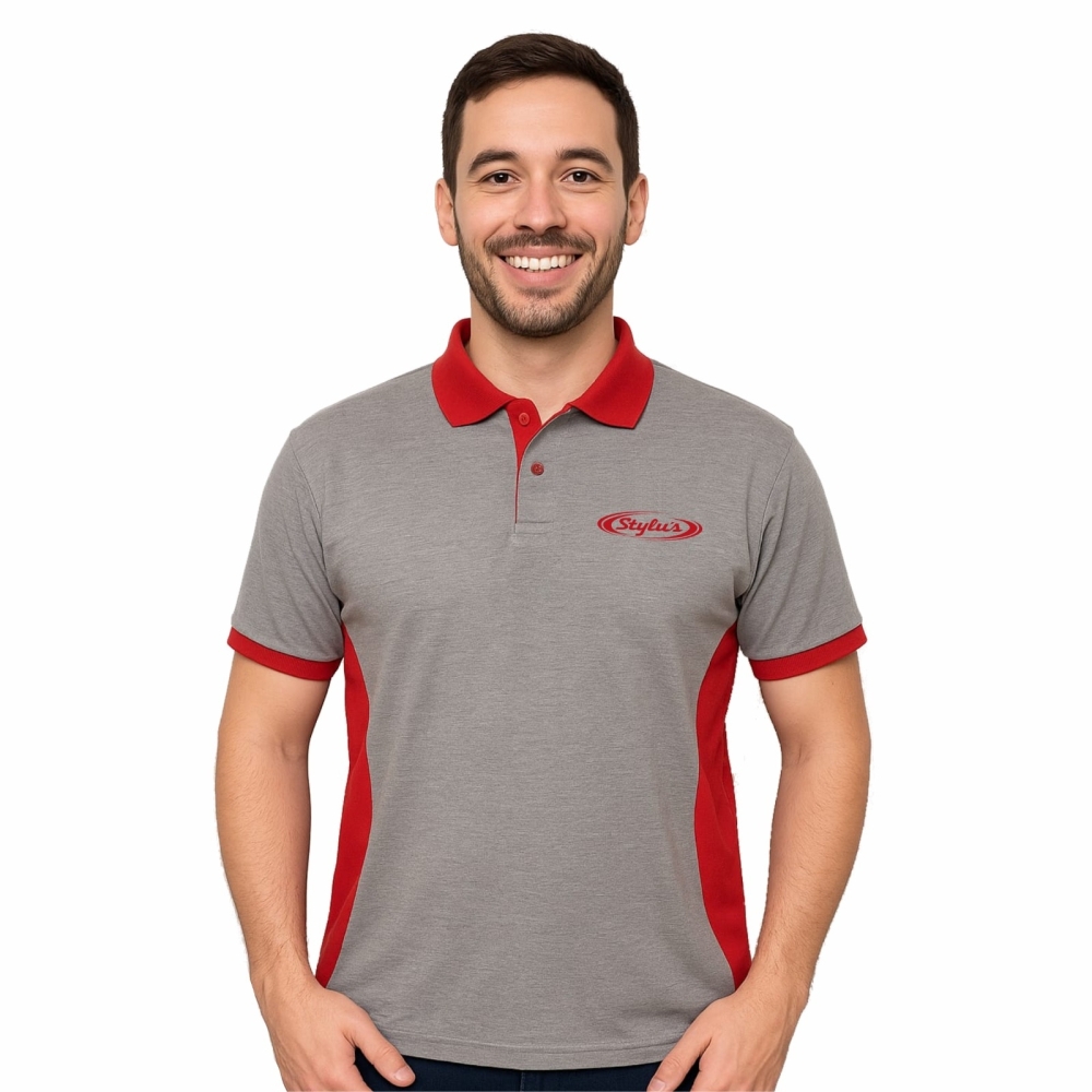 Camisa Polo Com Detalhes-PLM06